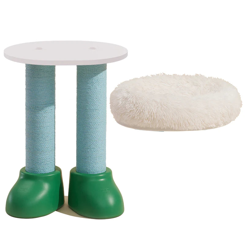 2023 NEW-makesure® Multifunctional Cat Scratcher&Cave&Side Table